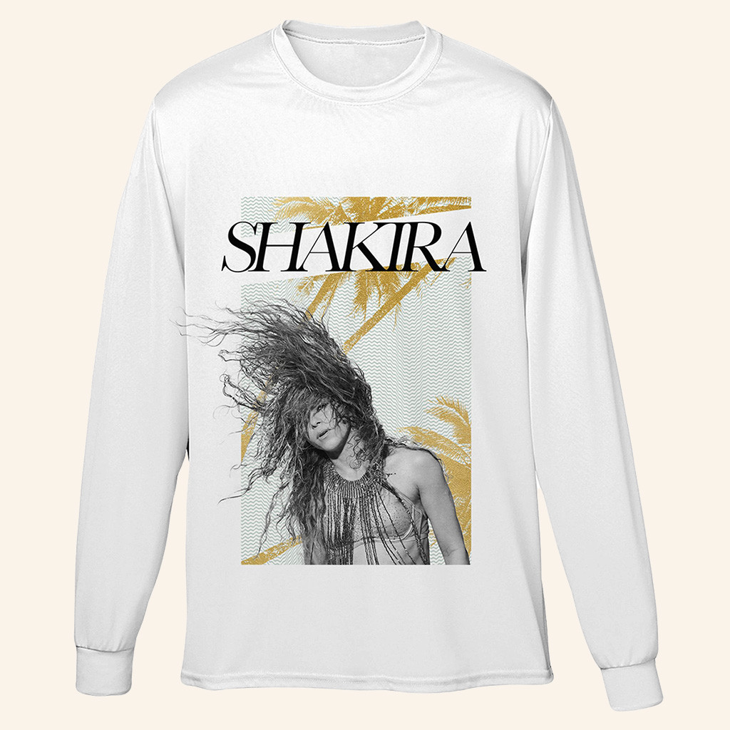 Shakira Merch Shakira Photo Long Sleeve Shirt Gift Ideas For Music Lovers-1 Shakira Merch Shakira Photo Long Sleeve Shirt Gift Ideas For Music Lovers-1