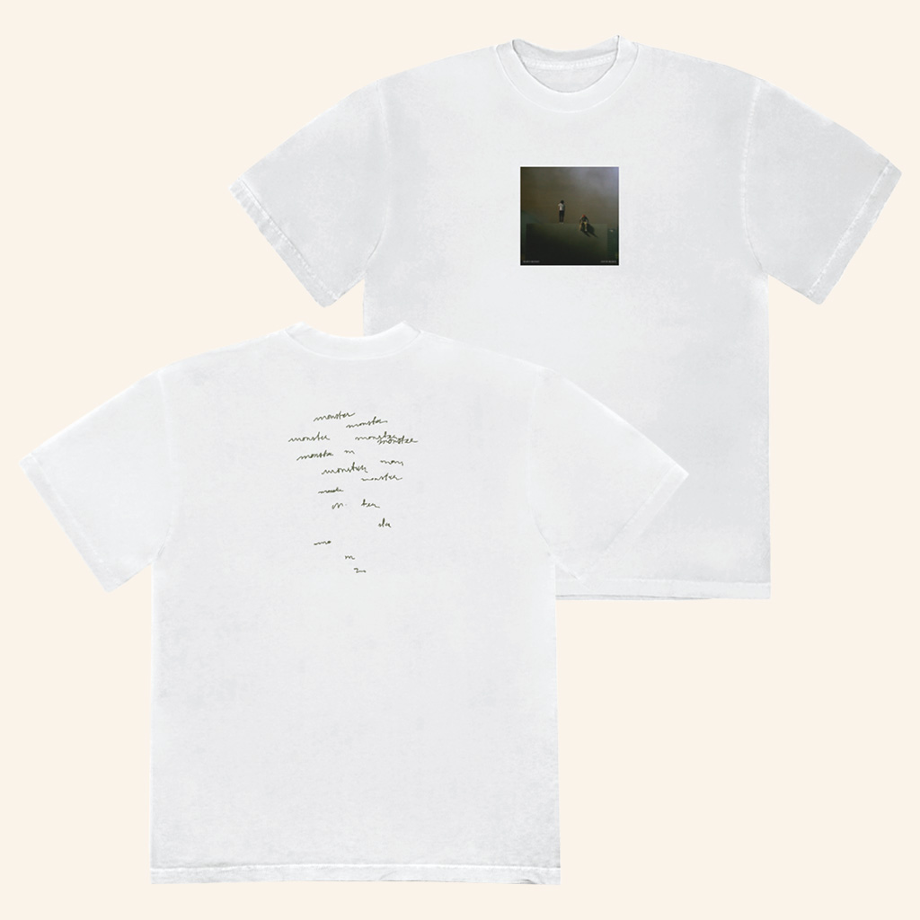 Shawn Mendes Tour Merch Monster Logo White T-Shirt Husband Christmas Gift Ideas-1 Shawn Mendes Tour Merch Monster Logo White T-Shirt Husband Christmas Gift Ideas-1