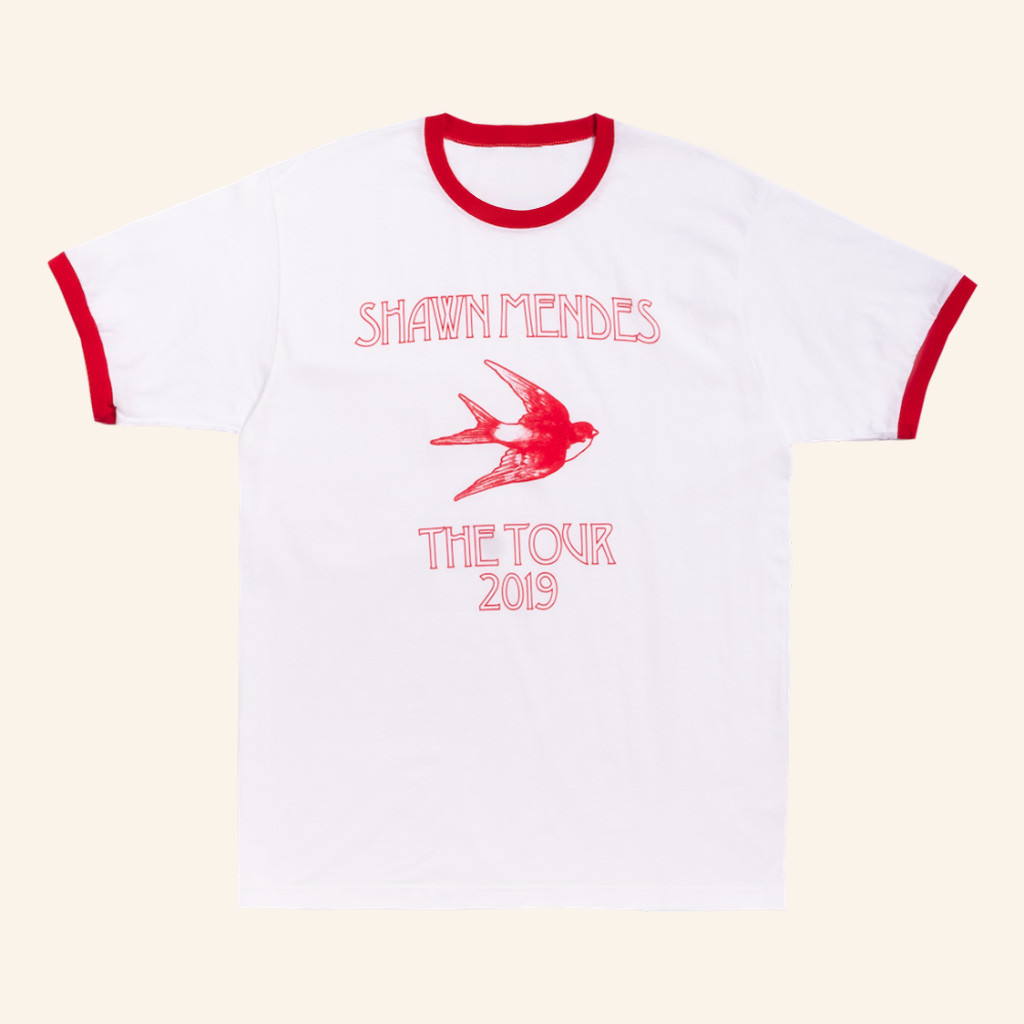 Shawn Mendes Tour Merch The Tour Bird T-Shirt Christmas Ideas For Husband-1