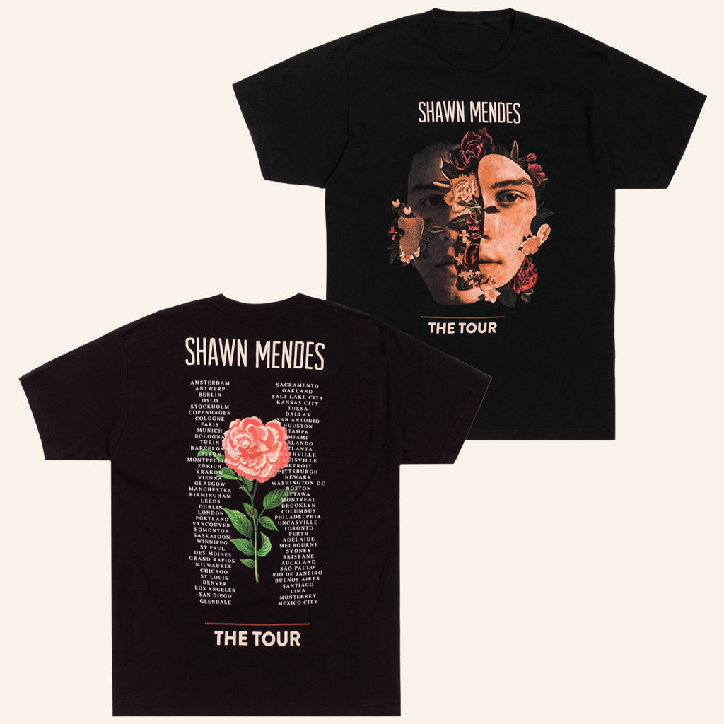 Shawn Mendes Tour Merch The Tour T-Shirt Christmas Gift Ideas For Music Lovers-1 Shawn Mendes Tour Merch The Tour T-Shirt Christmas Gift Ideas For Music Lovers-1