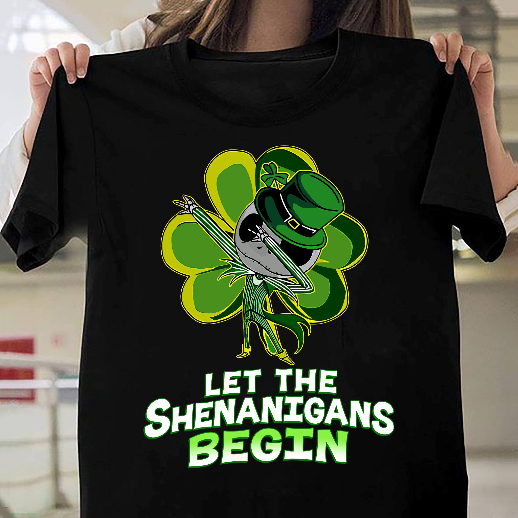 Shenanigator Jack St Patrick's Day Shirt Let The Shenanigans Begin St Patt's Day Tee-1 Shenanigator Jack St Patrick's Day Shirt Let The Shenanigans Begin St Patt's Day Tee-1