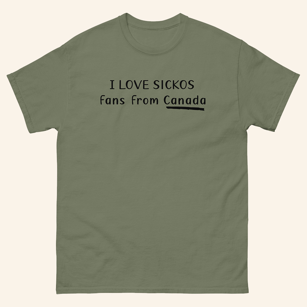 Sickos Merch I Love Sickos Fans From Canada T-Shirt Best Gift For Canadian-1 Sickos Merch I Love Sickos Fans From Canada T-Shirt Best Gift For Canadian-1