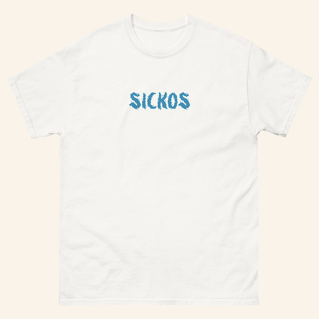 Sickos Merch Sickos Blue Logo White T-Shirt Gift Ideas For Sister-1 Sickos Merch Sickos Blue Logo White T-Shirt Gift Ideas For Sister-1