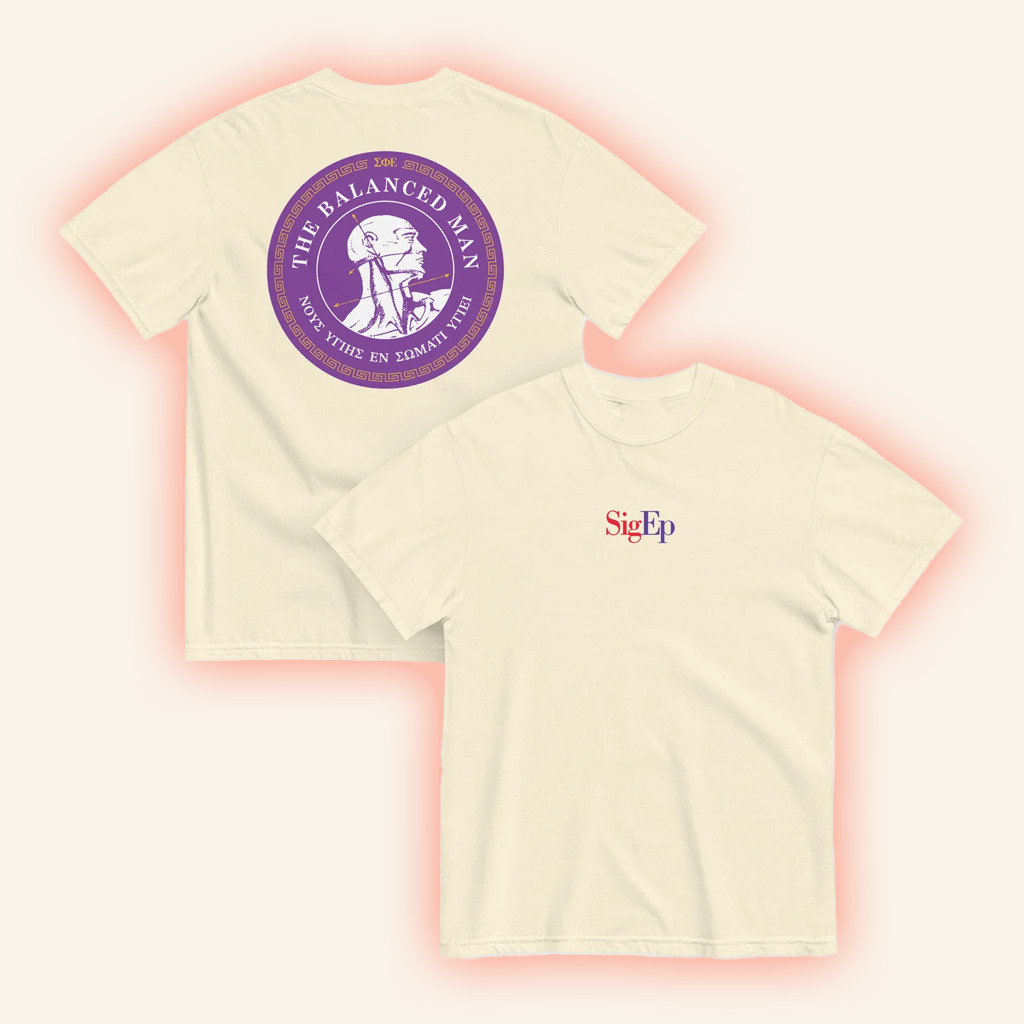 Sigma Phi Epsilon Merch Sigep Balanced Man T-Shirt Gifts For Friends-1 Sigma Phi Epsilon Merch Sigep Balanced Man T-Shirt Gifts For Friends-1