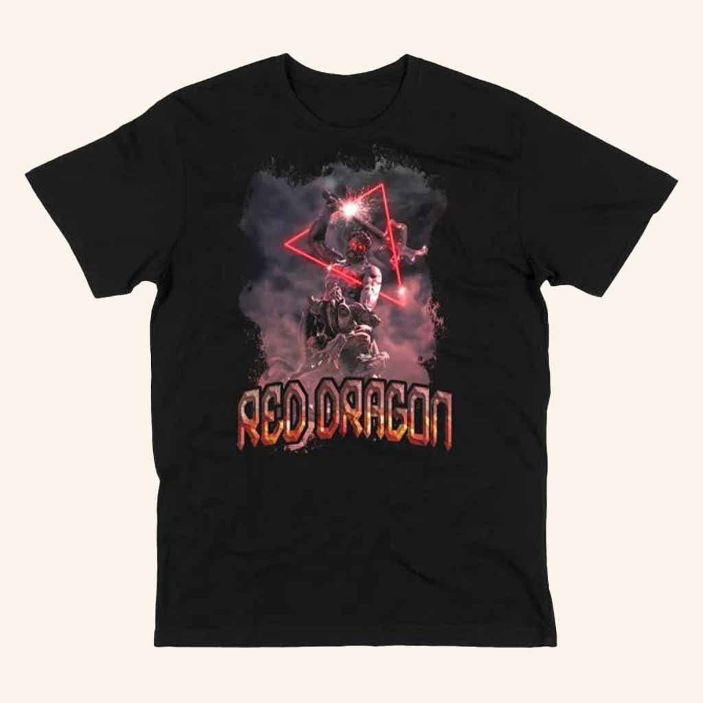 Sk8 Clothing Merch RDS Herc Red Dragon Shirt Best Gift For Him-1