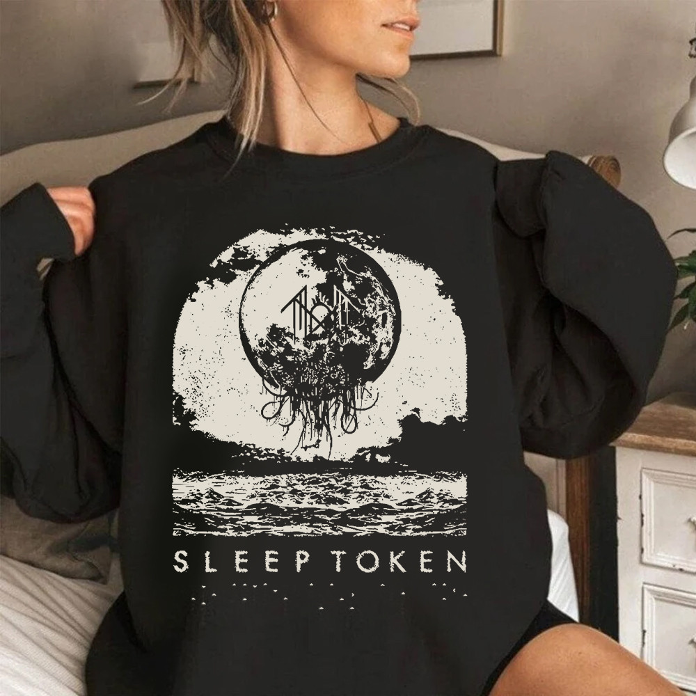 Sleep Token Sweatshirt 2025 Sleep Token Tour Merch Apparel For Sale-1 Sleep Token Sweatshirt 2025 Sleep Token Tour Merch Apparel For Sale-1