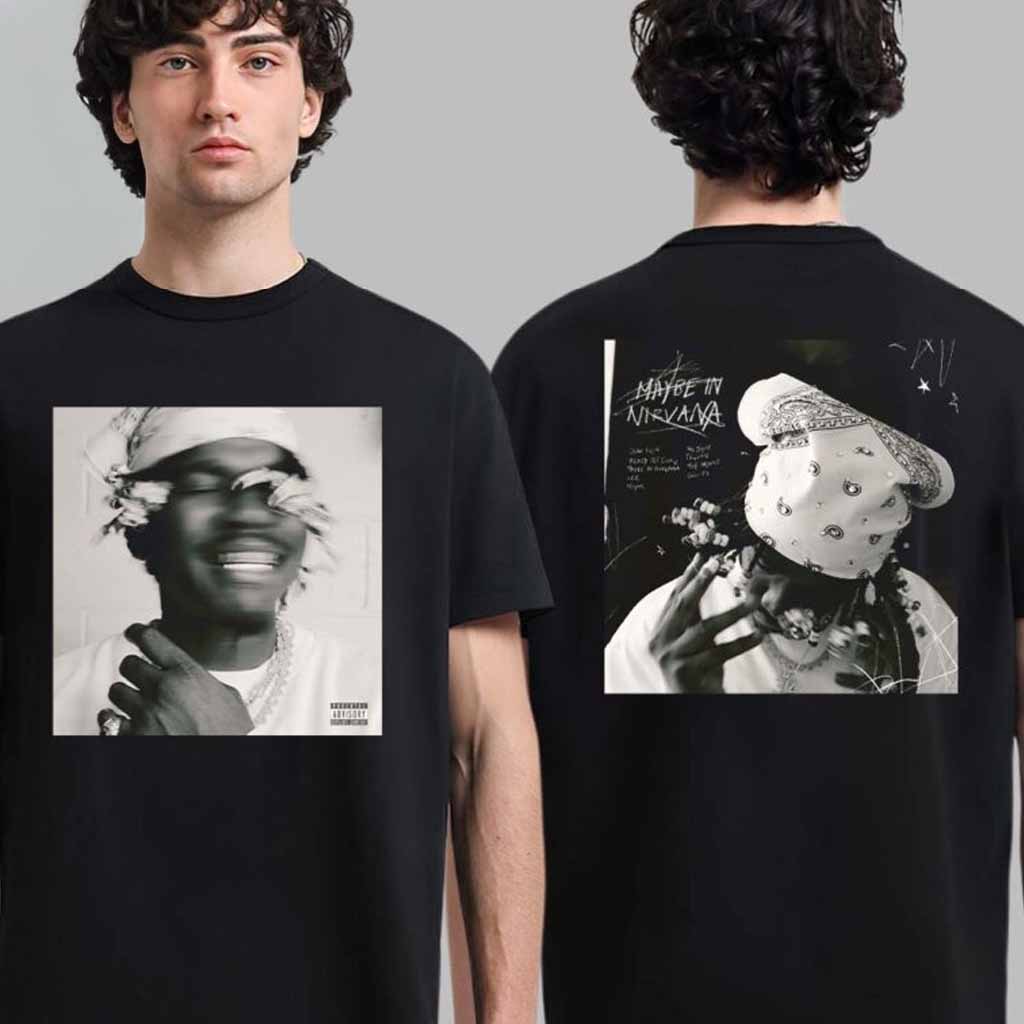 Smino Maybe In Nirvana Album Cover And Tracklist T-Shirt Smino Merch Gifts For Rap Lovers-1