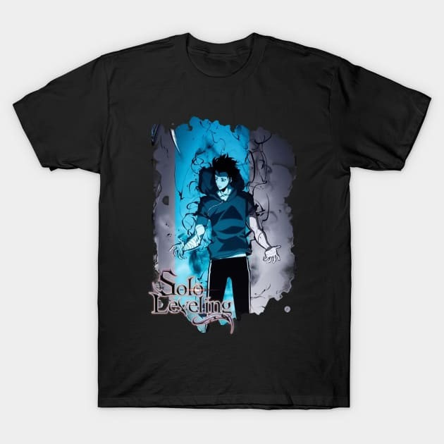 Solo Leveling Shirt Solo Leveling Sung Jin Woo New Version 02 T-Shirt Fan Merch-1 Solo Leveling Shirt Solo Leveling Sung Jin Woo New Version 02 T-Shirt Fan Merch-1