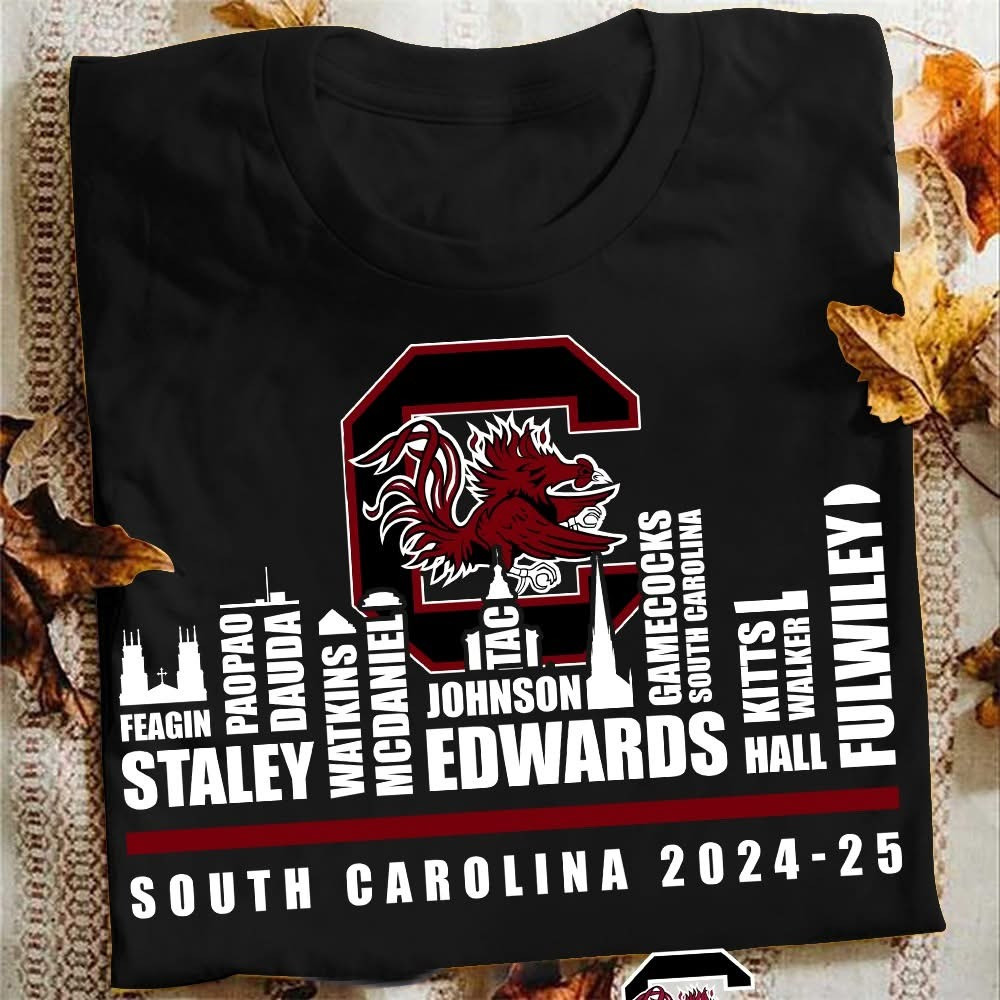 South Carolina 202-24 Shirt Women's Basketball Champions Gifts For Basketball Fans-1 South Carolina 202-24 Shirt Women's Basketball Champions Gifts For Basketball Fans-1