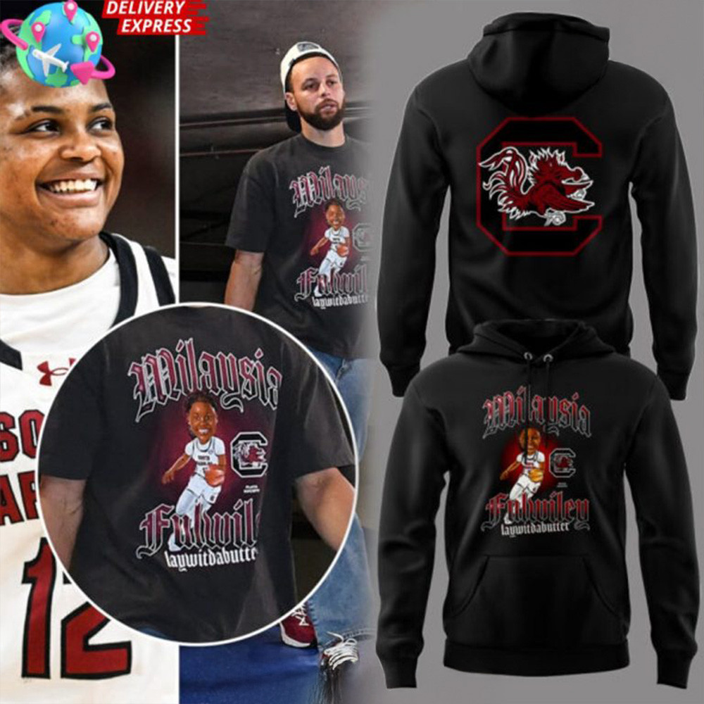 South Carolina Gamecocks Milaysia Fulwiley Hoodie Gamecocks Merch Top Father's Day Gifts-1 South Carolina Gamecocks Milaysia Fulwiley Hoodie Gamecocks Merch Top Father's Day Gifts-1