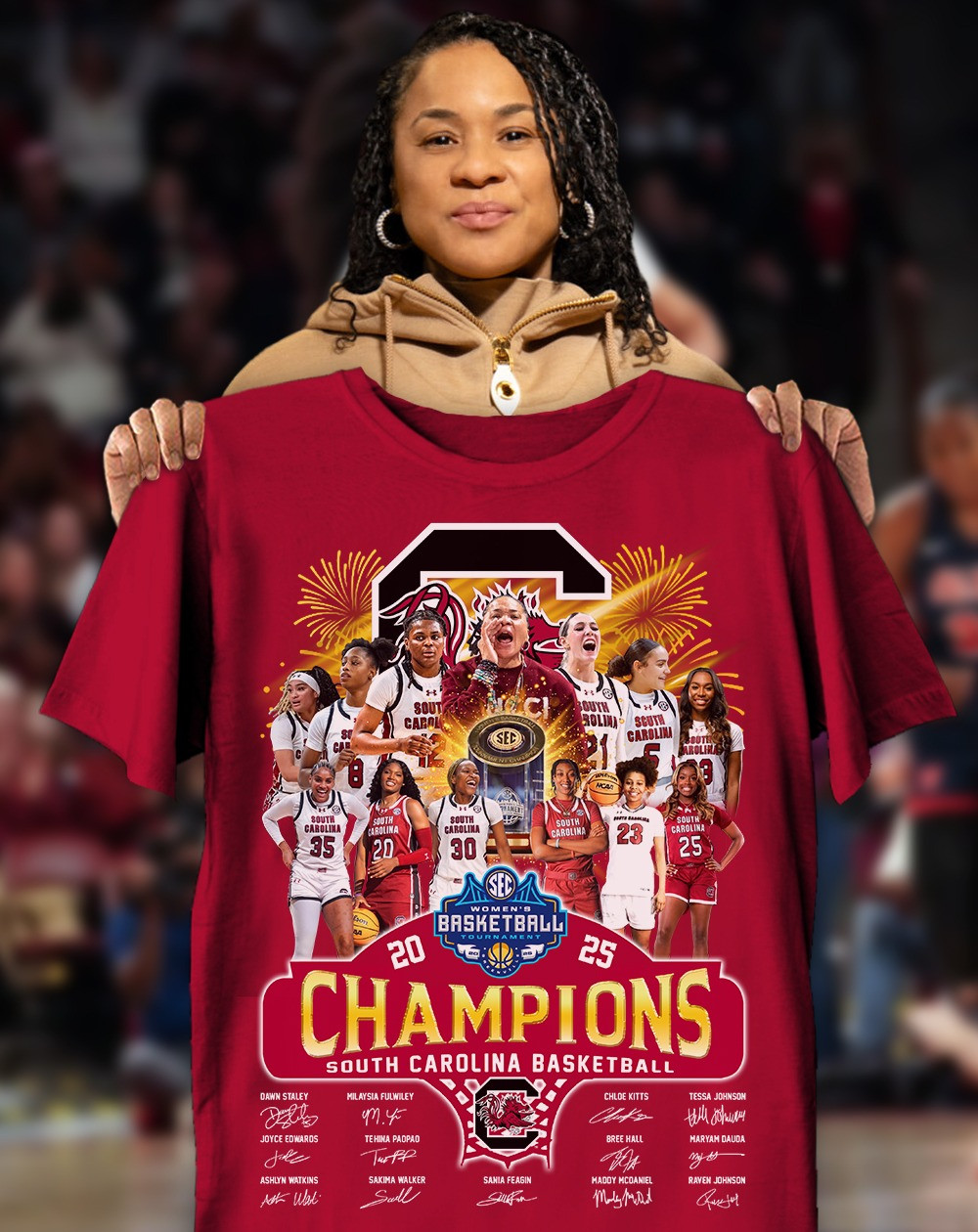 South Carolina Women's Basketball Champions 2025 Shirt Gifts For Basketball Fans-1 South Carolina Women's Basketball Champions 2025 Shirt Gifts For Basketball Fans-1
