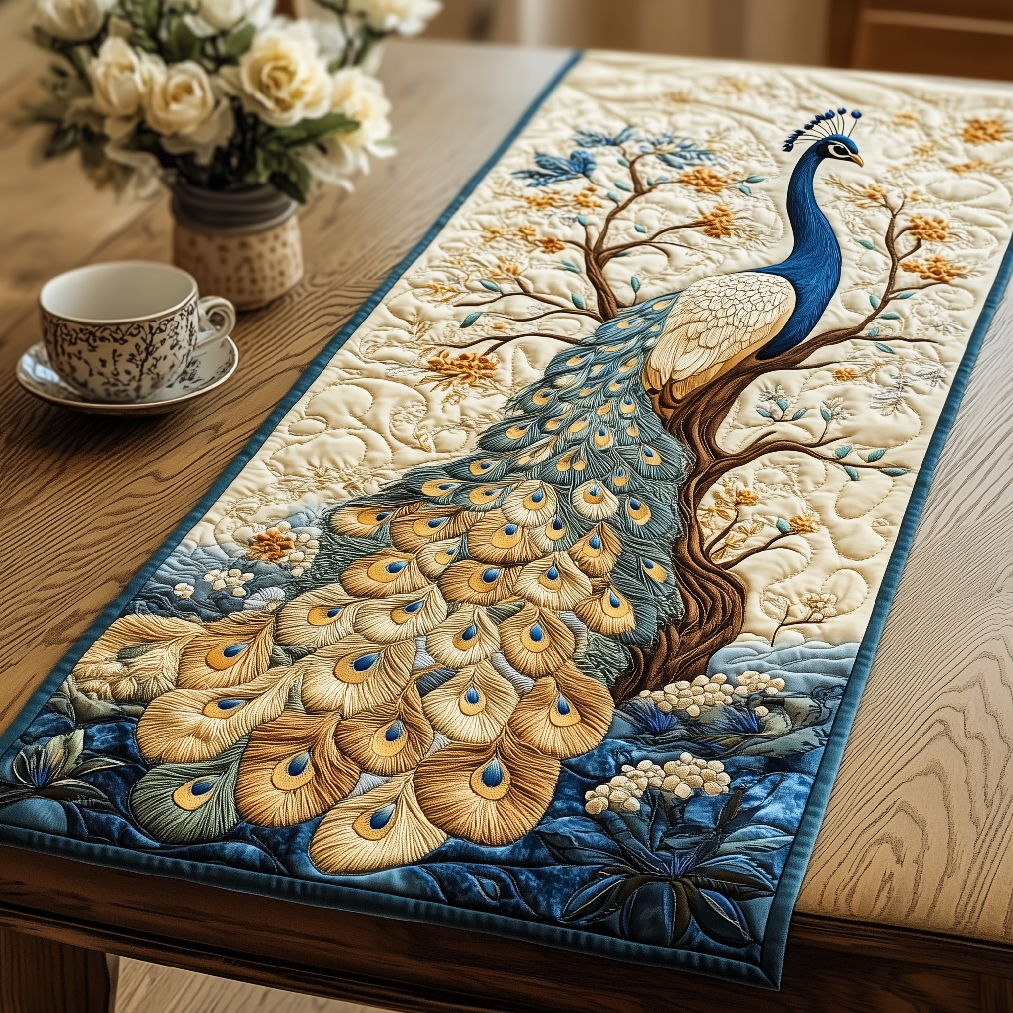 Sovereign Beauty Quilted Table Runner Valentine Day Ideas For Her-1 Sovereign Beauty Quilted Table Runner Valentine Day Ideas For Her-1