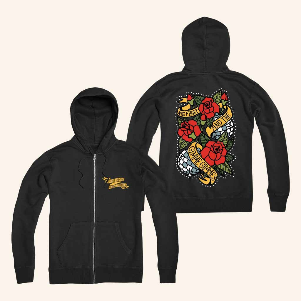 Spike And The Gimme Gimmes Merch Disco Rose Hoodie Christmas Gift Ideas For Her-1 Spike And The Gimme Gimmes Merch Disco Rose Hoodie Christmas Gift Ideas For Her-1
