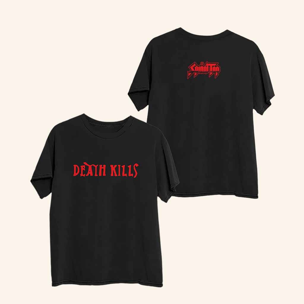 Spinal Tap Merch Death Kills T-Shirt Gift Ideas For Fans-1 Spinal Tap Merch Death Kills T-Shirt Gift Ideas For Fans-1