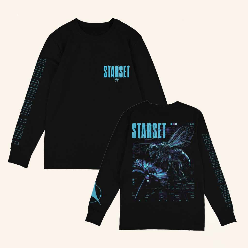 Starset online Merch Ad Astra Long Sleeve T-Shirt Gifts For Rock Band Fans-1