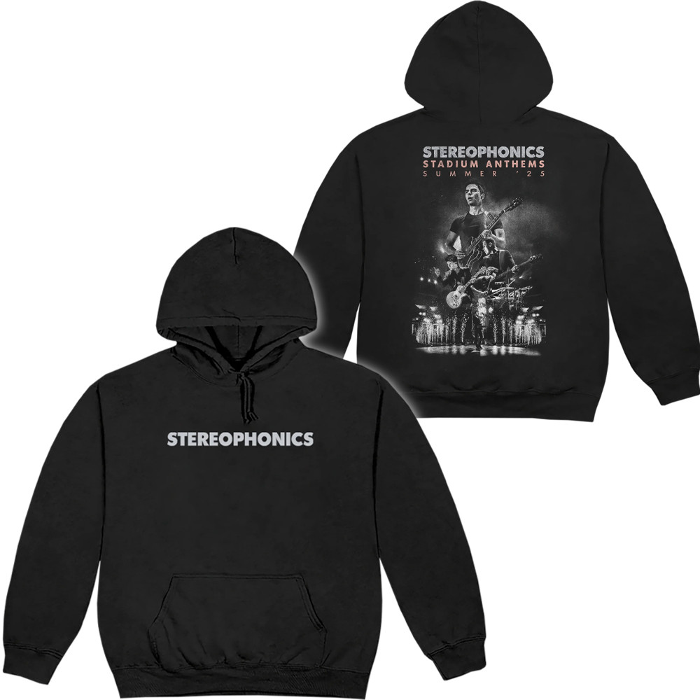 Stereophonics Tour Merch 2025 Hoodie Stadium Anthems Summers Concert Fan Gifts-1