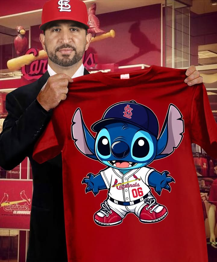 Stitch St. Louis Cardinals T-Shirt Cute Baseball Fan Merch Gifts For Stitch Lovers Him Her Stitch St. Louis Cardinals T-Shirt Cute Baseball Fan Merch Gifts For Stitch Lovers Him Her