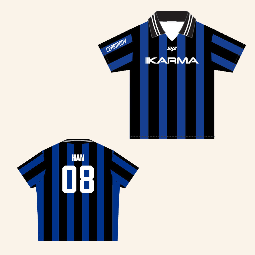 Stray Kids Merch Hyun Han 08 KARMA Uniform T-Shirt Best Gifts For Fans-1 Stray Kids Merch Hyun Han 08 KARMA Uniform T-Shirt Best Gifts For Fans-1