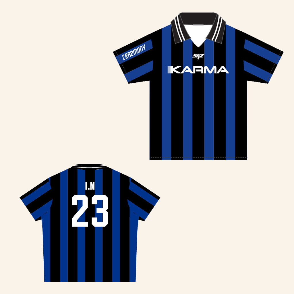 Stray Kids Merch IN 23 KARMA Uniform T-Shirt Gifts For Boyfriend-1