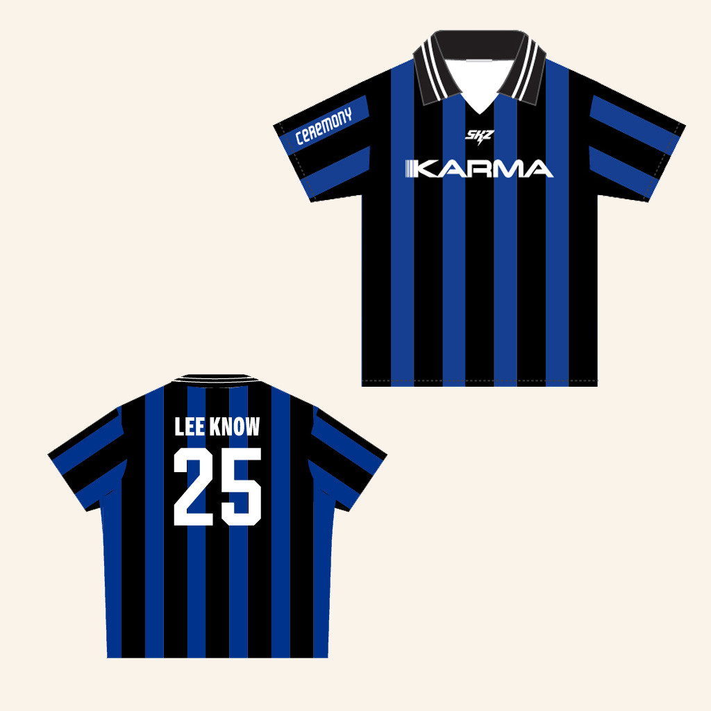 Stray Kids Merch Lee Know 25 KARMA Uniform T-Shirt Fan Apparel Gifts For Friends-1 Stray Kids Merch Lee Know 25 KARMA Uniform T-Shirt Fan Apparel Gifts For Friends-1