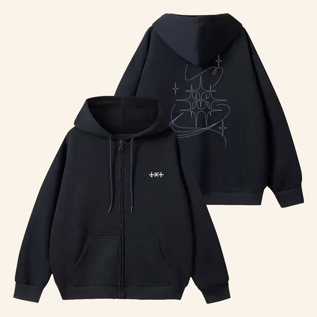 TXT Tour Merch 2025 ACT Promise EP2 In Japan Zip Hoodie Christmas Gift Ideas-1