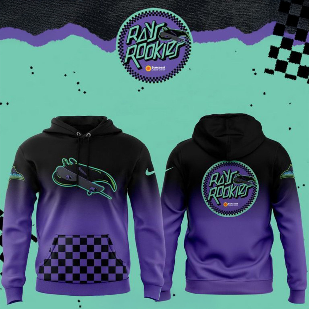 Tampa Bay Rays Rookies Special Hoodie Tampa Bay Rays Merch Father's Day Presents For Son-1