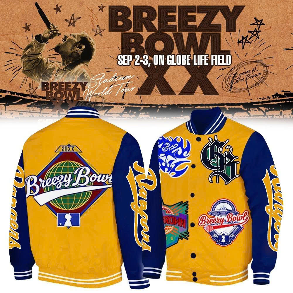 Texas Rangers X Chris Brown Bomber Jacket Breezy Bowl 2025 Best Sport Fans Gift-1 Texas Rangers X Chris Brown Bomber Jacket Breezy Bowl 2025 Best Sport Fans Gift-1