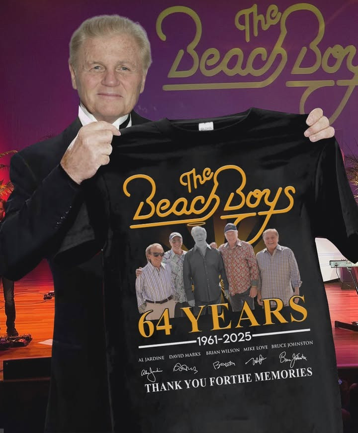 The Beach Boys 64 Years 1961 2025 T-Shirt Thank You For The Memories Fan Gifts-1
