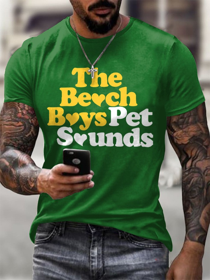 The Beach Boys Pet Sounds T-Shirt Mens RIP In Memory Of Brian Wilson Merch Fan Clothing-1 The Beach Boys Pet Sounds T-Shirt Mens RIP In Memory Of Brian Wilson Merch Fan Clothing-1