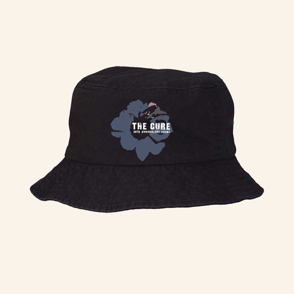 The Cure Merch 30th Anniversary Shows Bucket Hat Good Christmas Gifts For Her-1