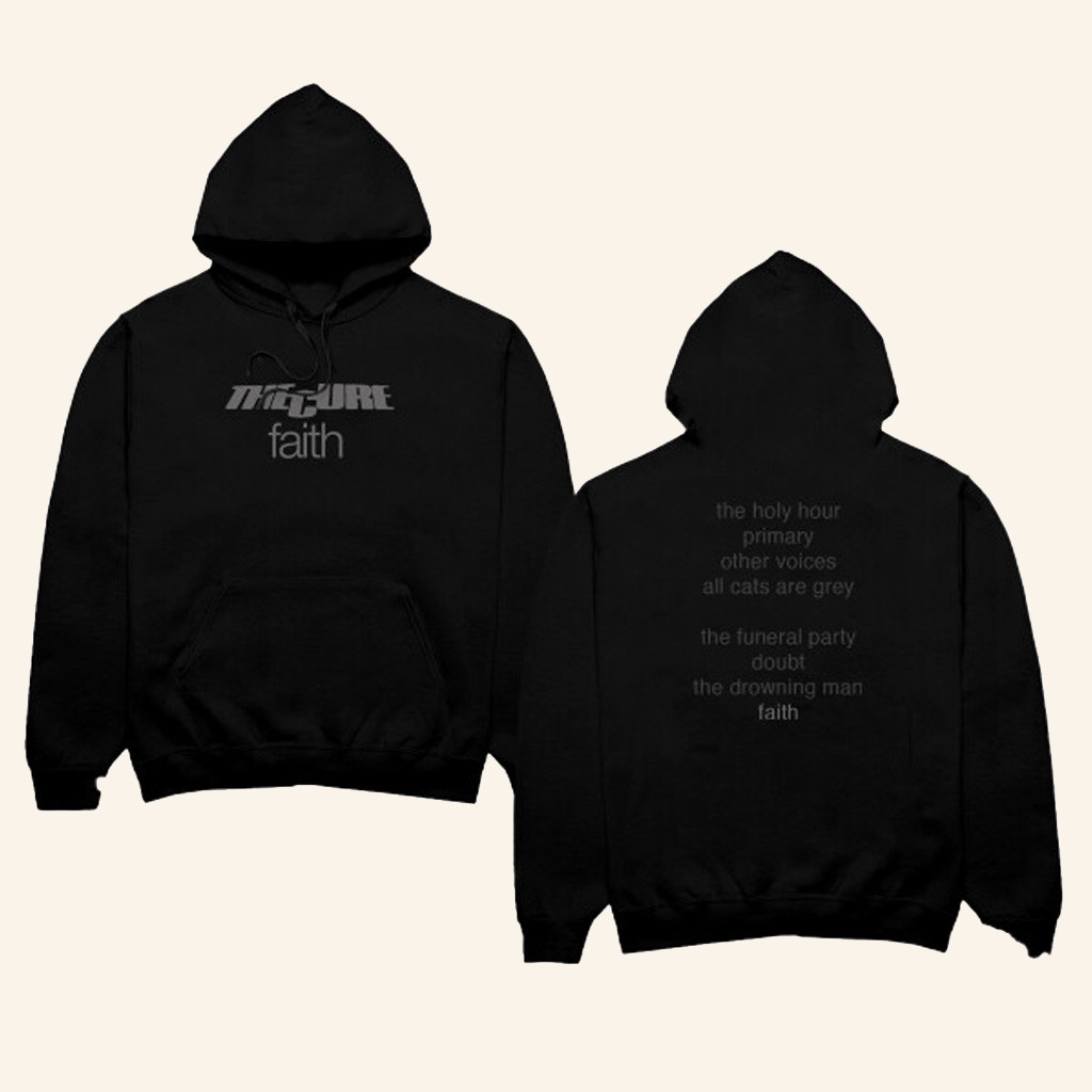 The Cure Merch Faith Album Black Hoodie Christmas Present For Best Friend-1 The Cure Merch Faith Album Black Hoodie Christmas Present For Best Friend-1