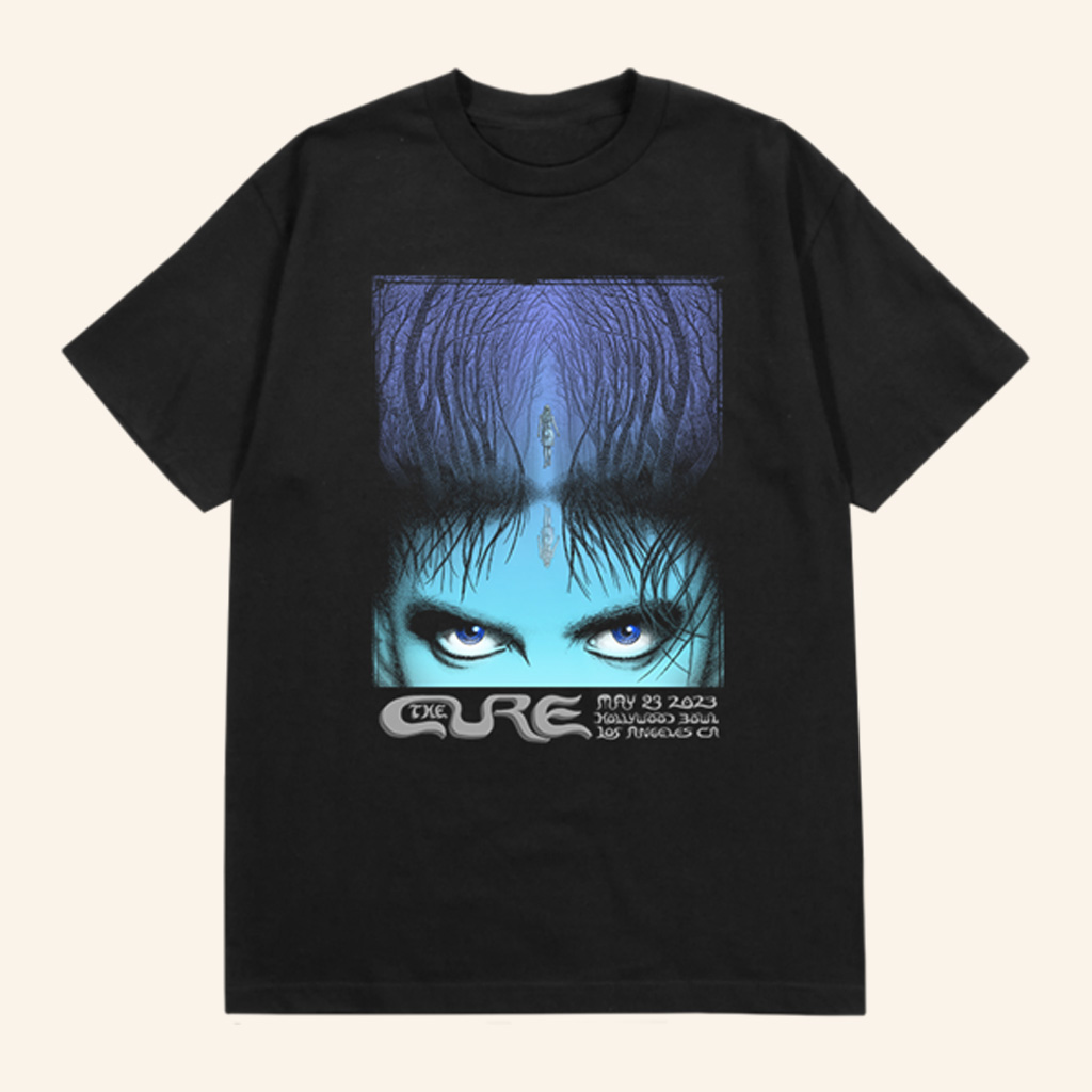The Cure Merch Los Angeles Night 1 Event T-Shirt Cool Christmas Gifts For Guys-1