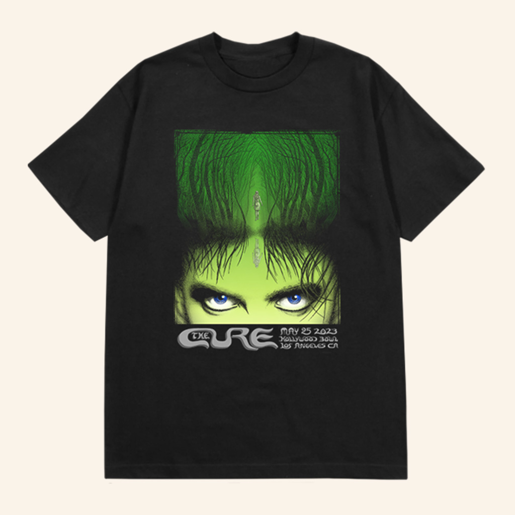 The Cure Merch Los Angeles Night 3 Event T-Shirt Xmas Gift Ideas For Him-1 The Cure Merch Los Angeles Night 3 Event T-Shirt Xmas Gift Ideas For Him-1
