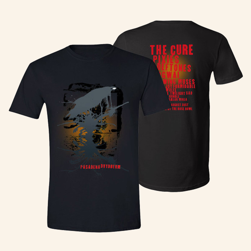 The Cure Merch Pasadena Daydream Black T-Shirt Christmas Present Ideas For Him-1 The Cure Merch Pasadena Daydream Black T-Shirt Christmas Present Ideas For Him-1