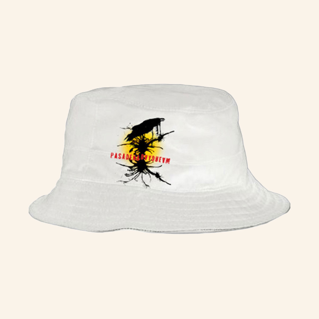 The Cure Merch Pasadena Daydream White Bucket Hat Christmas Gifts For Mom-1