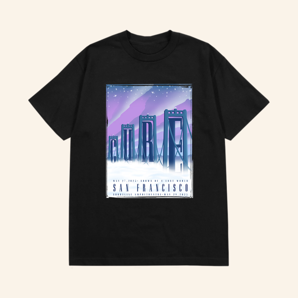 The Cure Merch San Francisco Night 2 Event T-Shirt Best Christmas Gifts For Men-1 The Cure Merch San Francisco Night 2 Event T-Shirt Best Christmas Gifts For Men-1