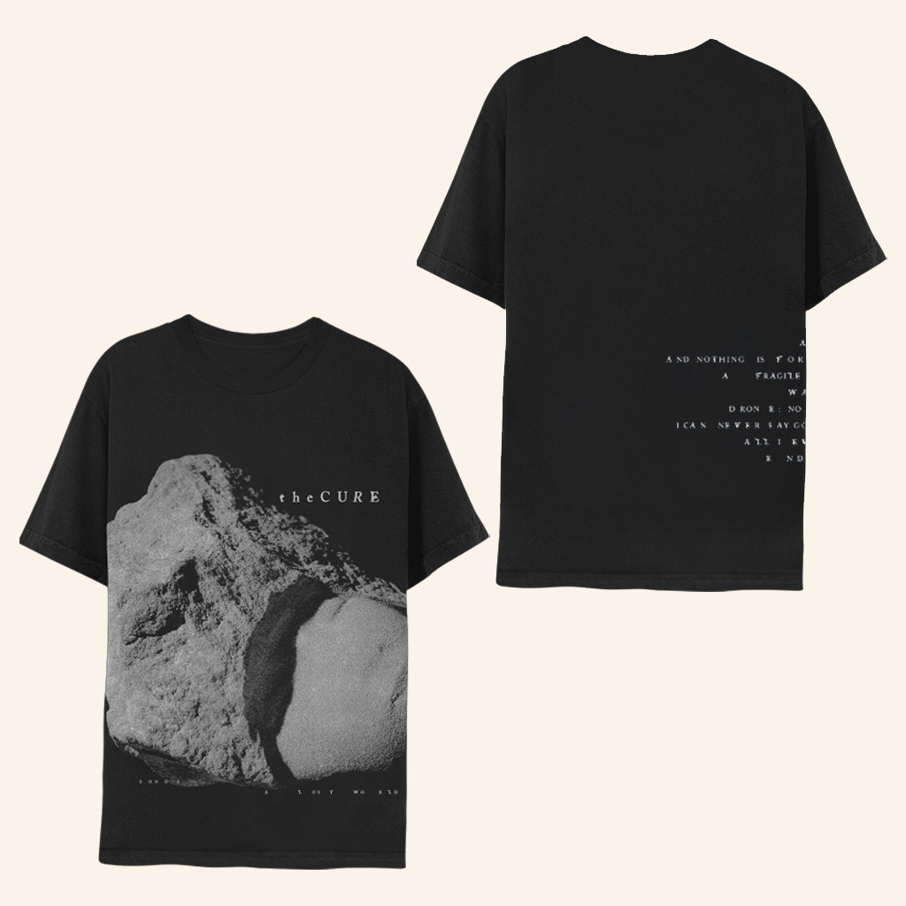 The Cure Merch Songs Of A Lost World Black T-Shirt Best Christmas Gifts For Men-1