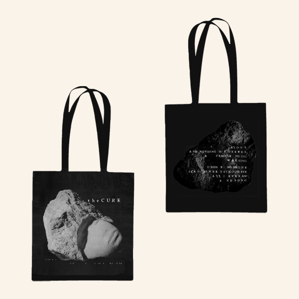 The Cure Merch Songs Of A Lost World Black Tote Bag Christmas Ideas For Her-1