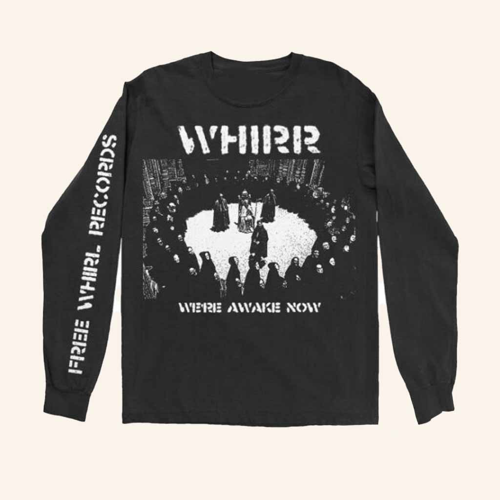 The Funeral Party Merch Whirr We're Awake Now Long Sleeve Shirt Christmas Ideas For Him-1