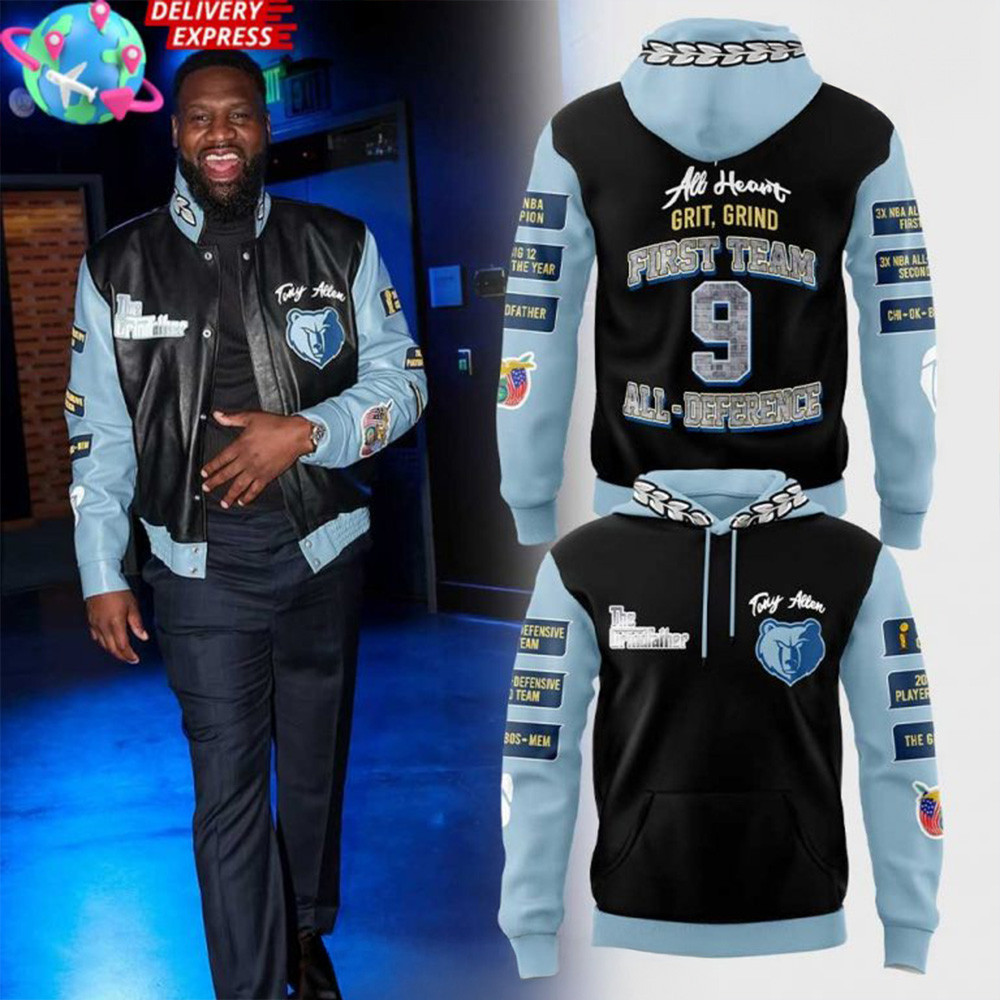 The Grind Father Tony Allen Memphis Grizzlies Special Hoodie Great Father's Day Gifts-1