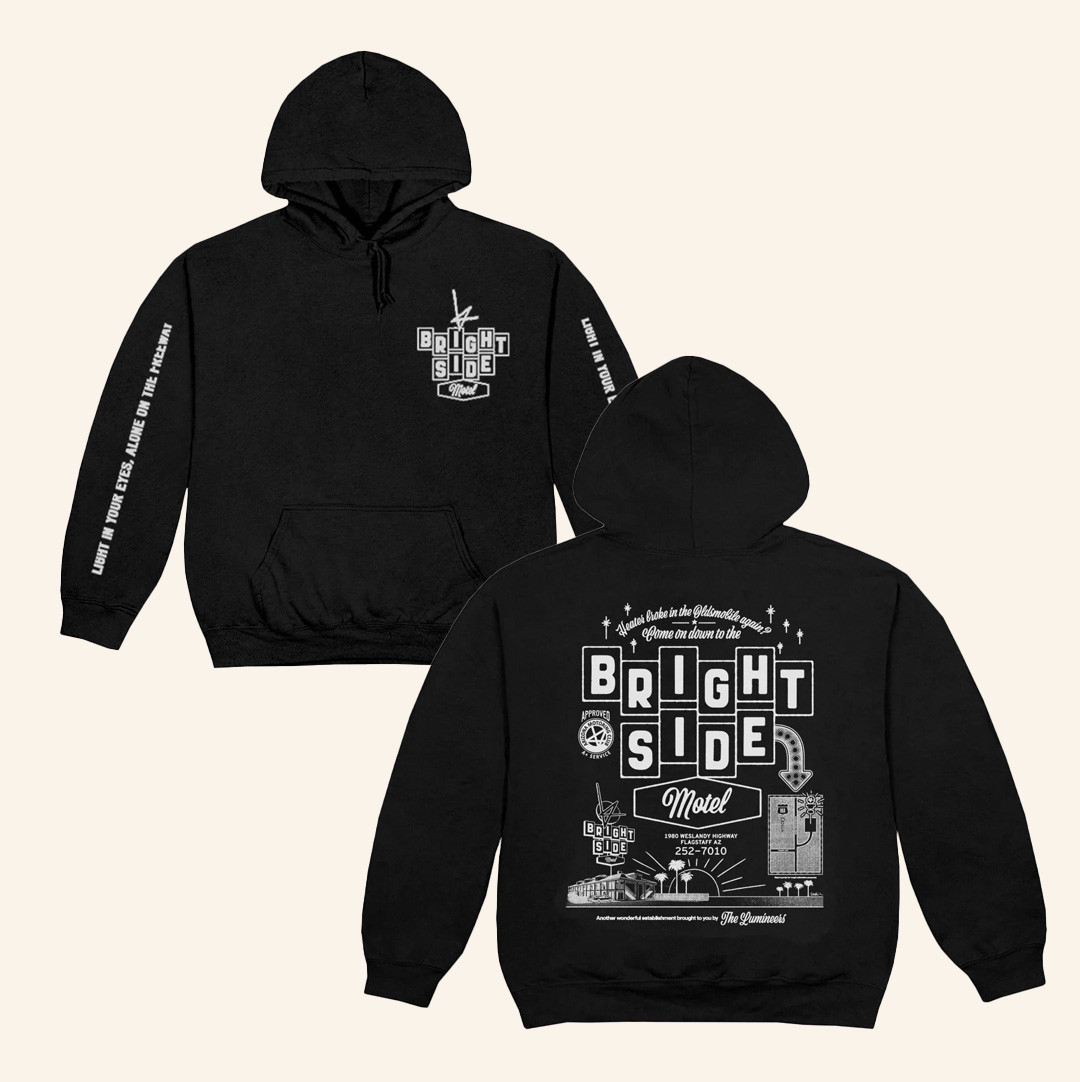 The Lumineers Merch Brightside Motel Hoodie Gifts For Dudes-1 The Lumineers Merch Brightside Motel Hoodie Gifts For Dudes-1