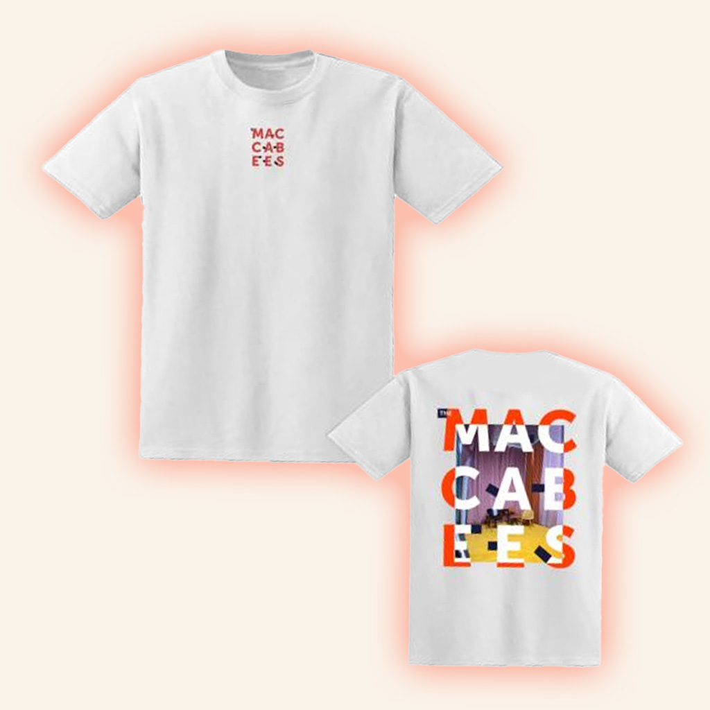 The Maccabees Merch The Maccabees 2025 Tour White T-Shirt Gifts For Rock Lovers-1 The Maccabees Merch The Maccabees 2025 Tour White T-Shirt Gifts For Rock Lovers-1