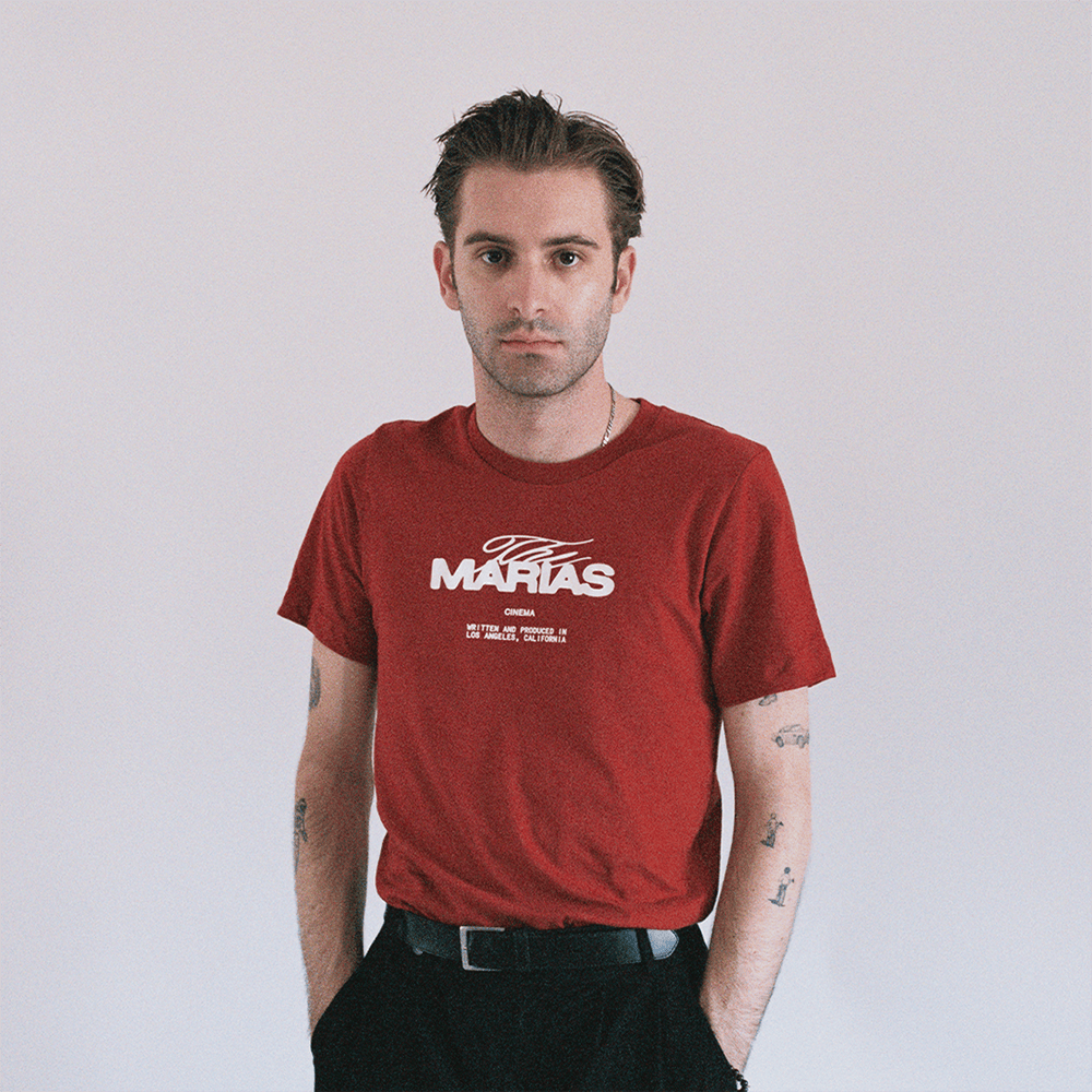 The Marias Merch The Marias Crimson Dream T-Shirt Awesome Father's Day Gifts-1