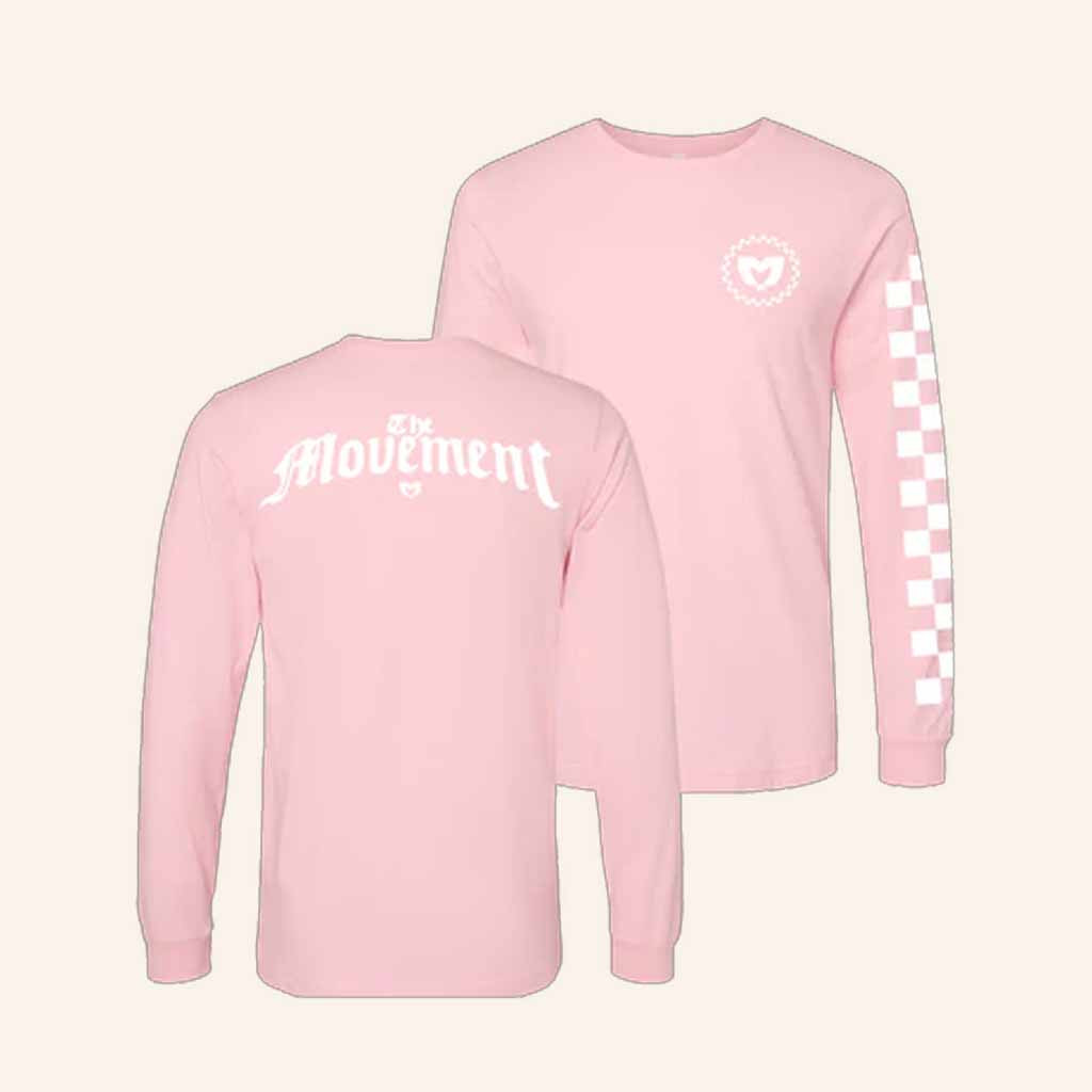 The Movement Merch Checker Brand Long Sleeve Shirt Cool Gifts For Music Lovers-1
