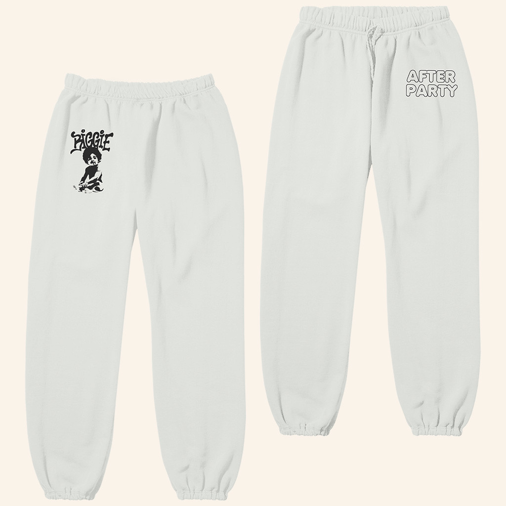 The Notorious BIG Merch After Party White Sweatpants Christmas Gifts For Husband-1 The Notorious BIG Merch After Party White Sweatpants Christmas Gifts For Husband-1