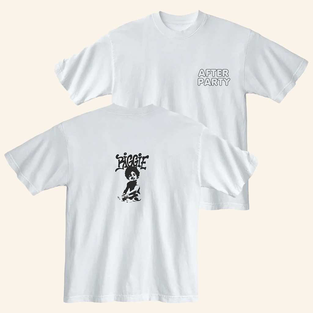 The Notorious BIG Merch After Party White T-Shirt Christmas Ideas For Men-1 The Notorious BIG Merch After Party White T-Shirt Christmas Ideas For Men-1