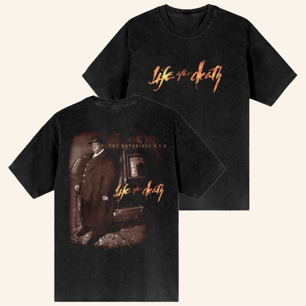 The Notorious BIG Merch Life After Death T-Shirt Christmas Gifts For Guys-1 The Notorious BIG Merch Life After Death T-Shirt Christmas Gifts For Guys-1
