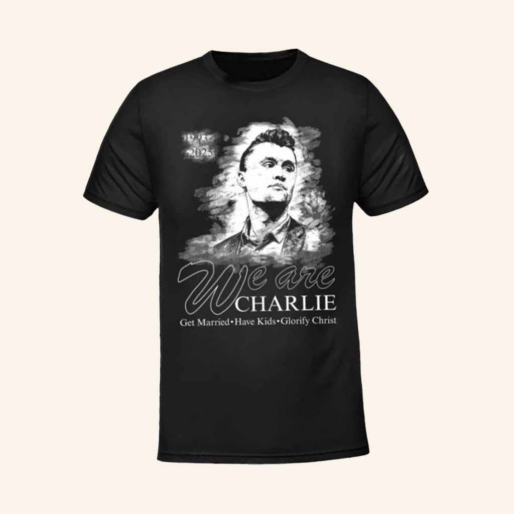 The Officer Tatum Merch We Are Charlie Shirt Charlie Kirk Commemorative Clothing Gifts-1