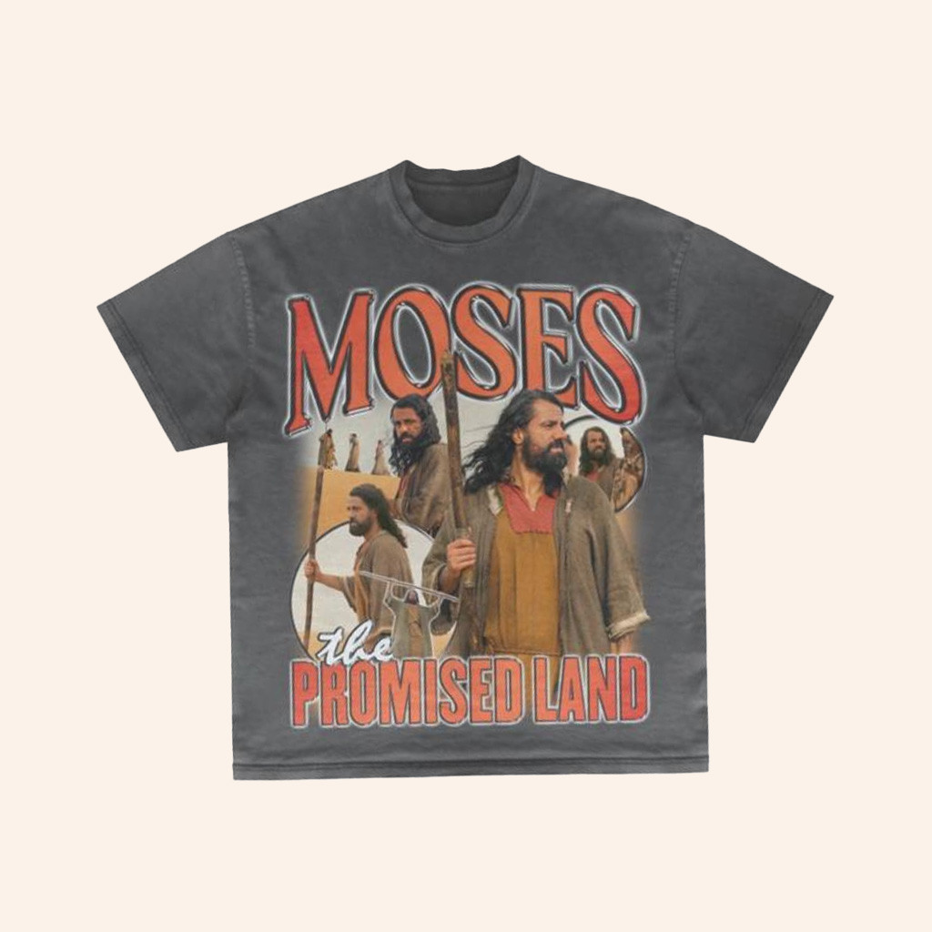 The Promised Land Series Merch Moses Bootleg Rap T-Shirt Christmas Gift Ideas For Boyfriend-1 The Promised Land Series Merch Moses Bootleg Rap T-Shirt Christmas Gift Ideas For Boyfriend-1