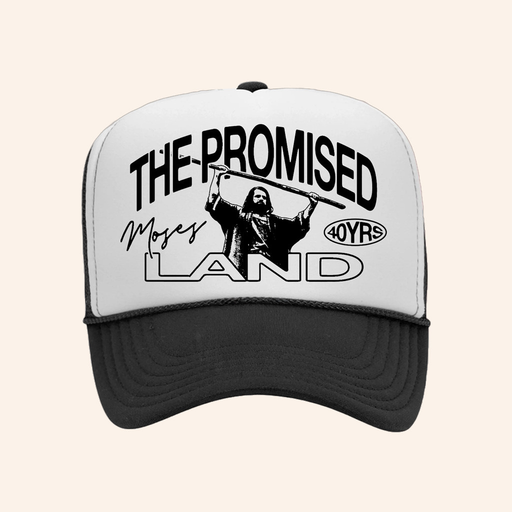 The Promised Land Series Merch Moses Trucker Hat Christmas Gift Ideas For Boyfriend-1